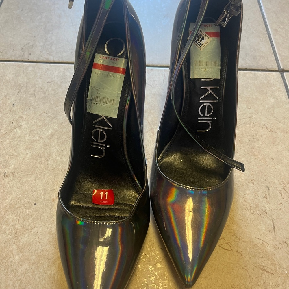 Calvin Klein Women's Black Heels